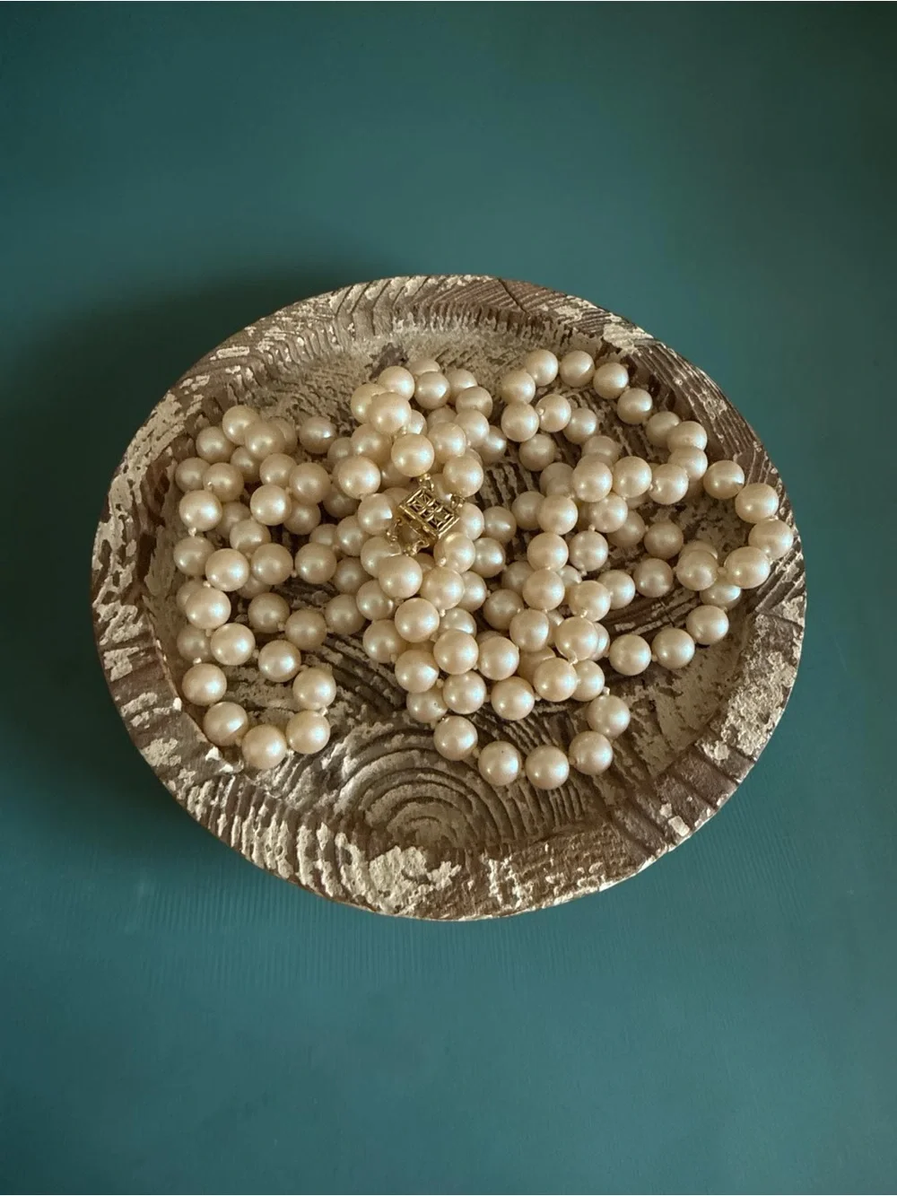 Vintage Faux Pearl Double Strand Necklace | 28” & 30” Lengths| Classic Elegant
